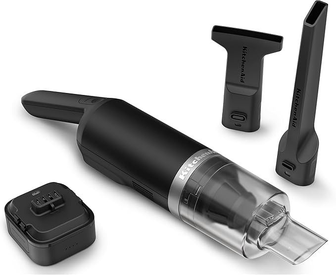 KitchenAid Go™ Cordless Kitchen Vacuum - Battery Included, KKVR121, Black Matte | Amazon (US)