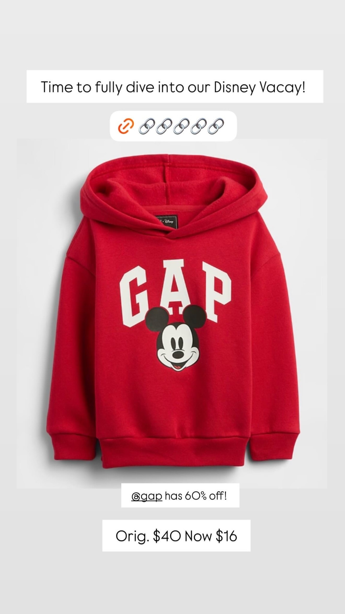 60% off Disney gear from Gap for the family 

#LTKHoliday #LTKKids #LTKGiftGuide