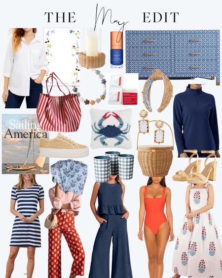 All the Coastal Grandmother vibes for the May Edit NOW live on amylittleson.com! 

Lots of wicker accessories, festive summer outfits, beauty finds, and accessories that shimmer. 