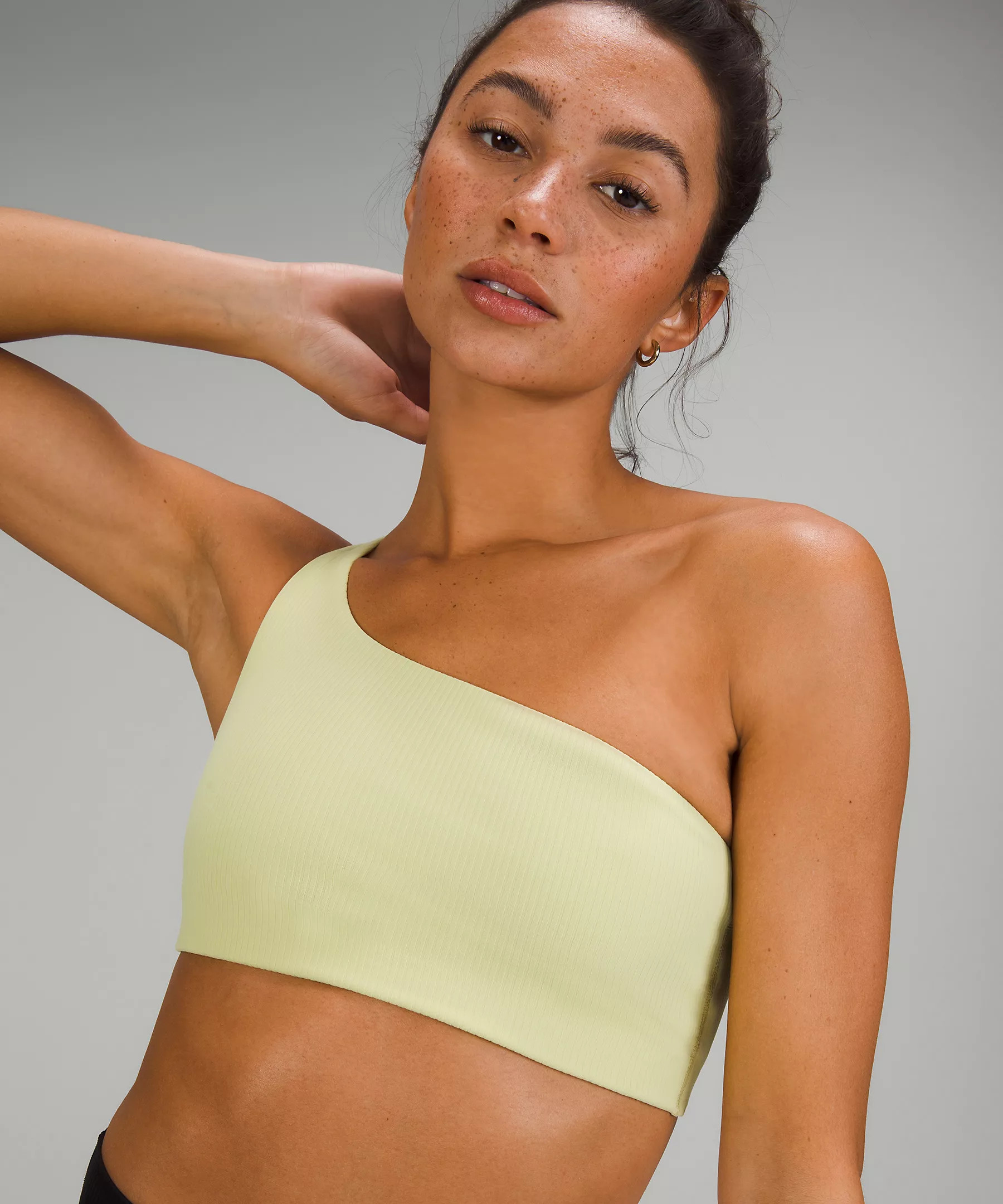 Ribbed Nulu Asymmetrical Yoga Bra | Lululemon (US)