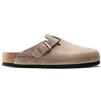 Birkenstock Boston Oiled Leather Clog - Brown | Very (UK)