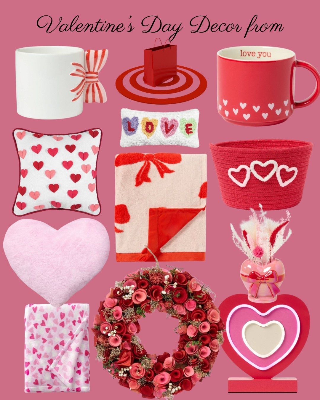 The cutest Valentine’s Day decorations from Target! #target #valentinesday #homedecor #valentinesdaydecor

#LTKSeasonal #LTKHoliday #LTKHome