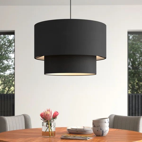 Croyle 3 - Light Dimmable Drum Chandelier | Wayfair North America