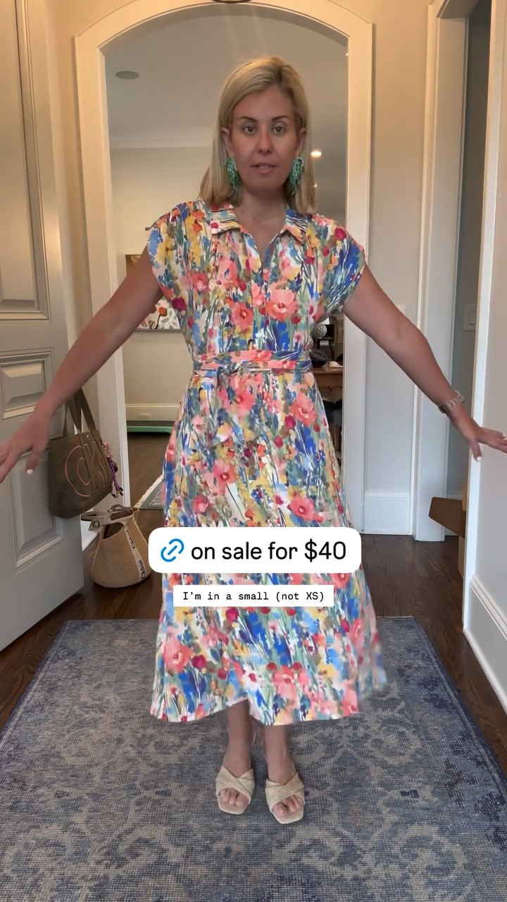 Y’all this dress is gorgeous!! I’m thinking Easter or luncheon….the colors are beautiful & the price point is amazing! I’m in small and 8 heel. 

#LTKdayinmylife #LTKmomlife #LTKspringtrends 