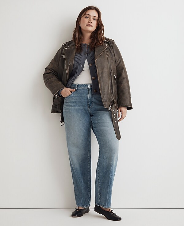 The Plus Curvy '90s Straight Jean | Madewell