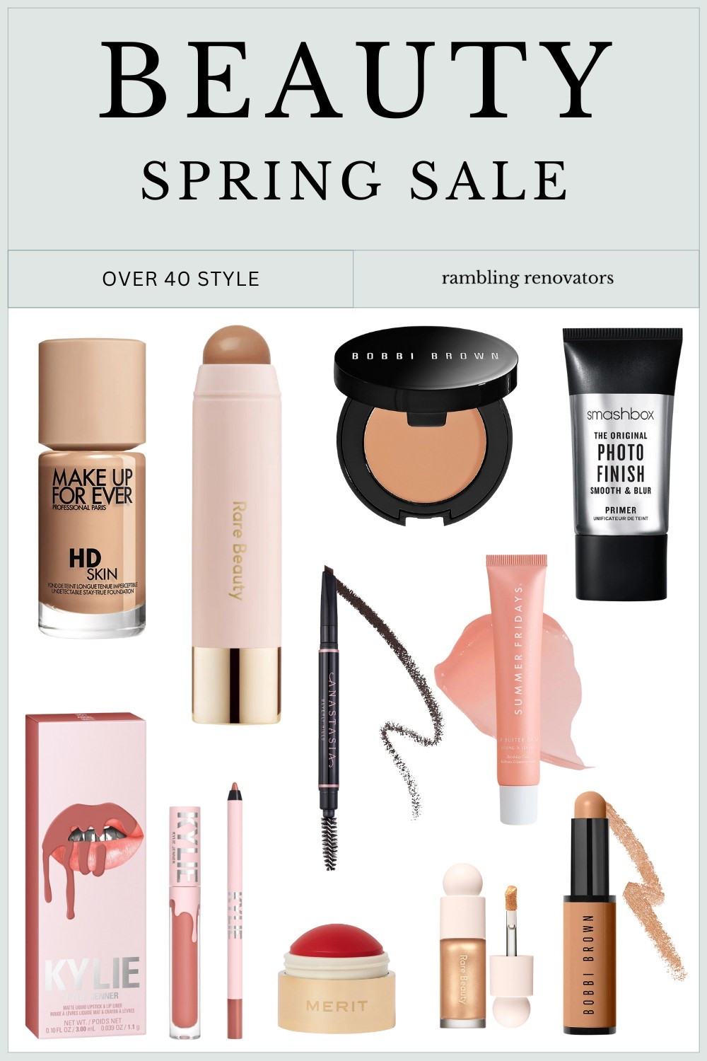 Sephora sale, spring beauty finds, makeup beauty on sale // Foundation, under eye concealer, contour, primer, eyebrow pencil, lipstick lip liner kit, color correction, lip balm 

#LTKbeauty #LTKspring #LTKover50style