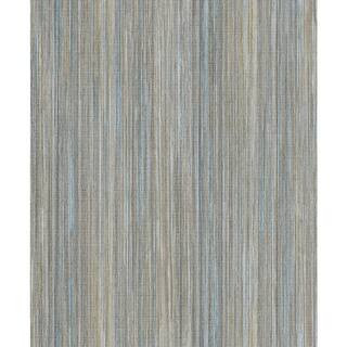 Audrey Multicolor Stripe Texture Paper Strippable Roll (Covers 57.8 sq. ft.) | The Home Depot