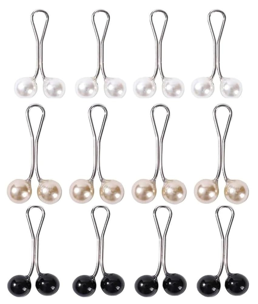 12pcs Multicolor Headscarf Pearl Pins Clips U Shape Hijab Scarf Lady Muslim Scarf Shawl Clips Sca... | Amazon (US)