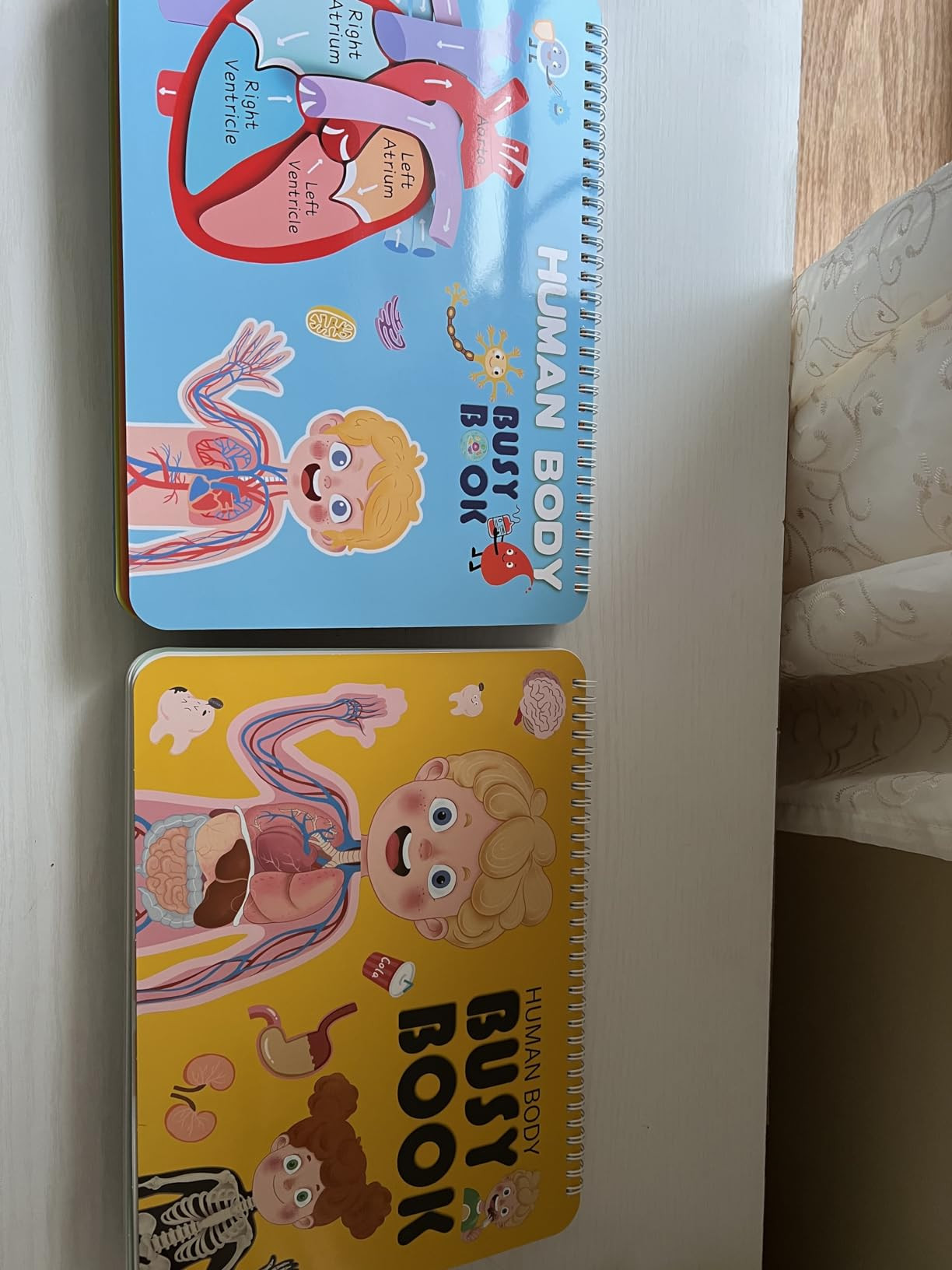 Freebear Montessori Busy Book for Kids, Human Body Anatomy Book for Toddlers, Preshool Kindergart... | Amazon (US)