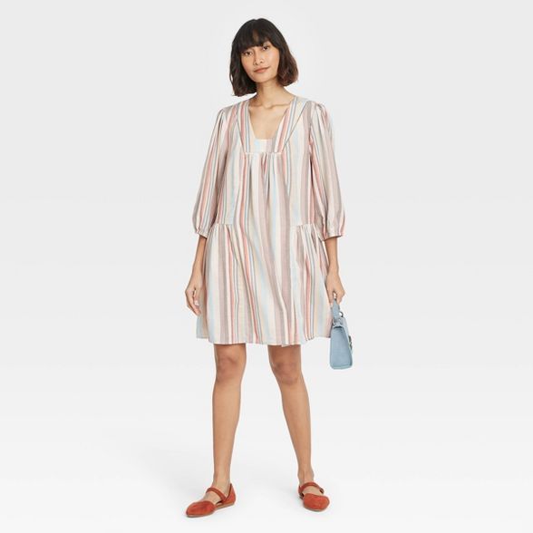 Women's Long Sleeve Shift Dress - Knox Rose™ | Target