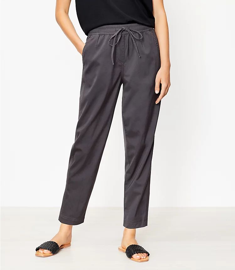 Lou & Grey Supersoft Sateen Pants | LOFT | LOFT