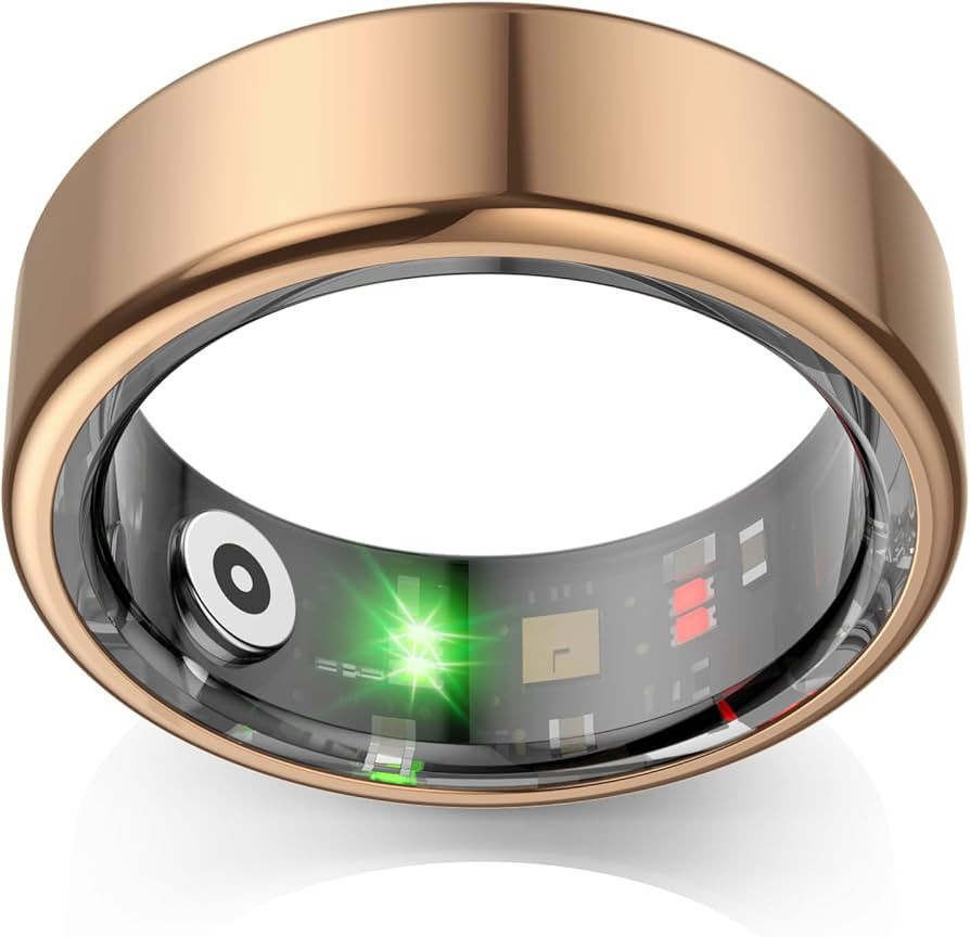 Smart Rings for Men, Fitness Trackers for Women - Sleep Tracking Wearable - Heart Rate - Blood Ox... | Amazon (US)