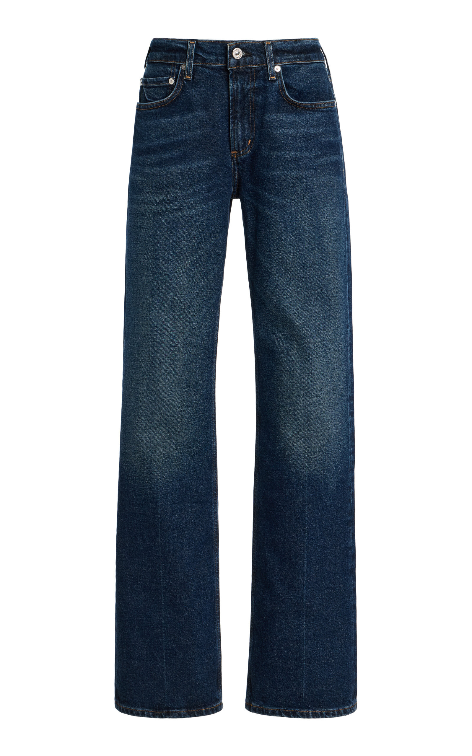 Citizens of Humanity - Genova Stretch Low-Rise Bootcut Jeans - Dark Wash - 30 - Moda Operandi | Moda Operandi (Global)