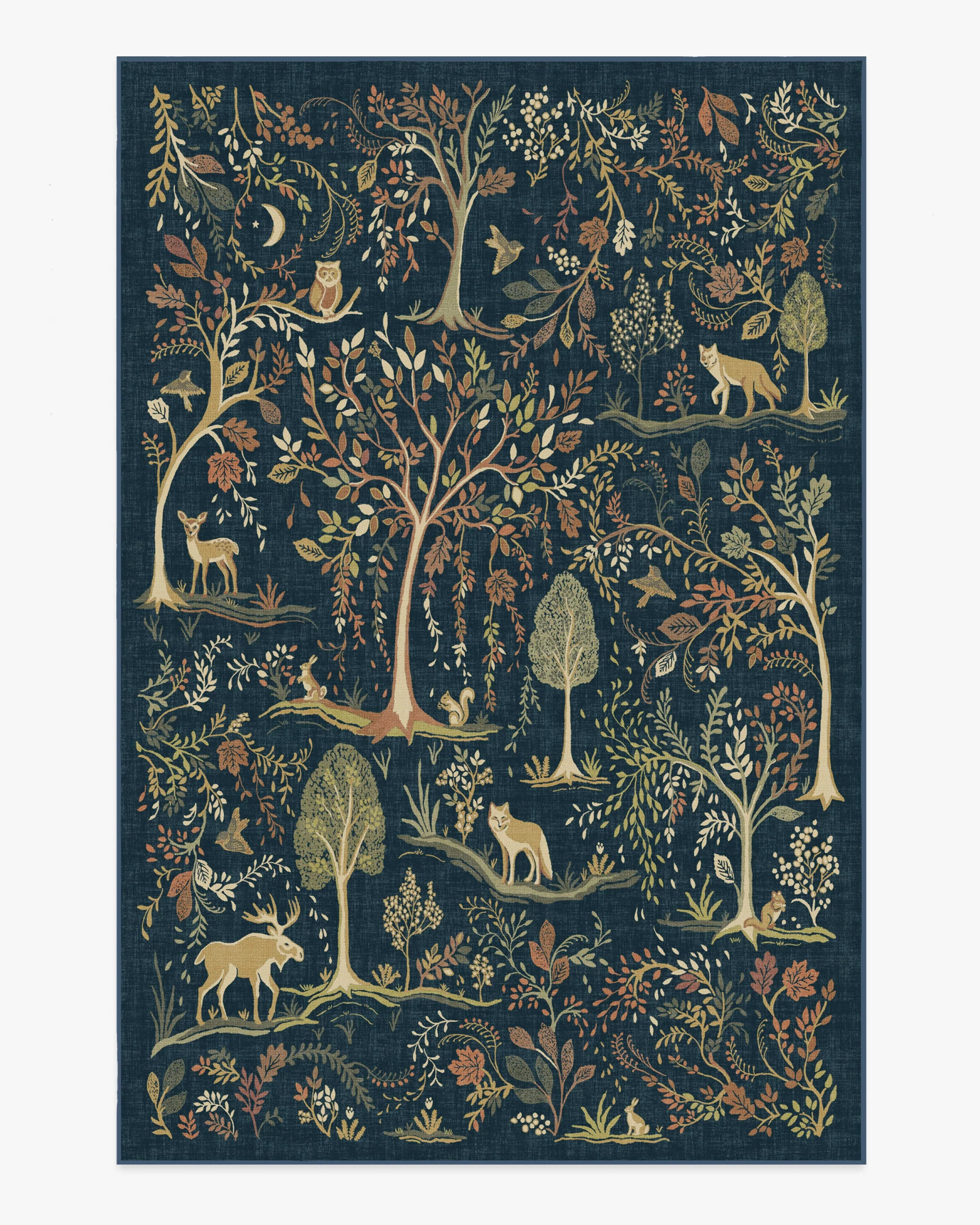 Wilder Blue Multicolor Rug | Ruggable