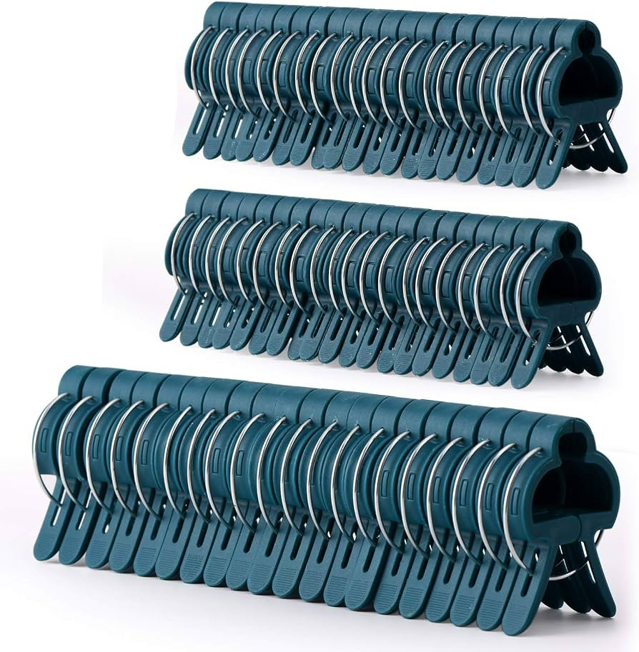 PERSZEN 60PCS Plant Clips 2 Sizes Adjusting Reusable Garden Plant Supports Clips for Supporting S... | Amazon (US)