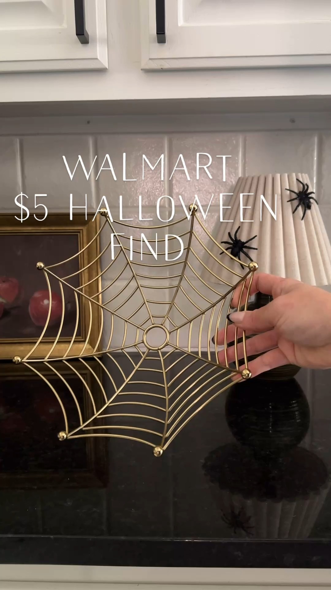 Walmart Halloween Find!🕸️🕷️

Loving this gold spider webbed bowl from Walmart! 🕸️🕷️🧡 for less than $5 it makes the cutest Halloween decor! 

I styled this affordable spider web bowl on my kitchen counters! But you can use it anywhere! You can even use it for a cute candy bowl! 😊🕸️🕸️🖤🎃



#LTKSeasonal #LTKStyleTip #LTKHome
