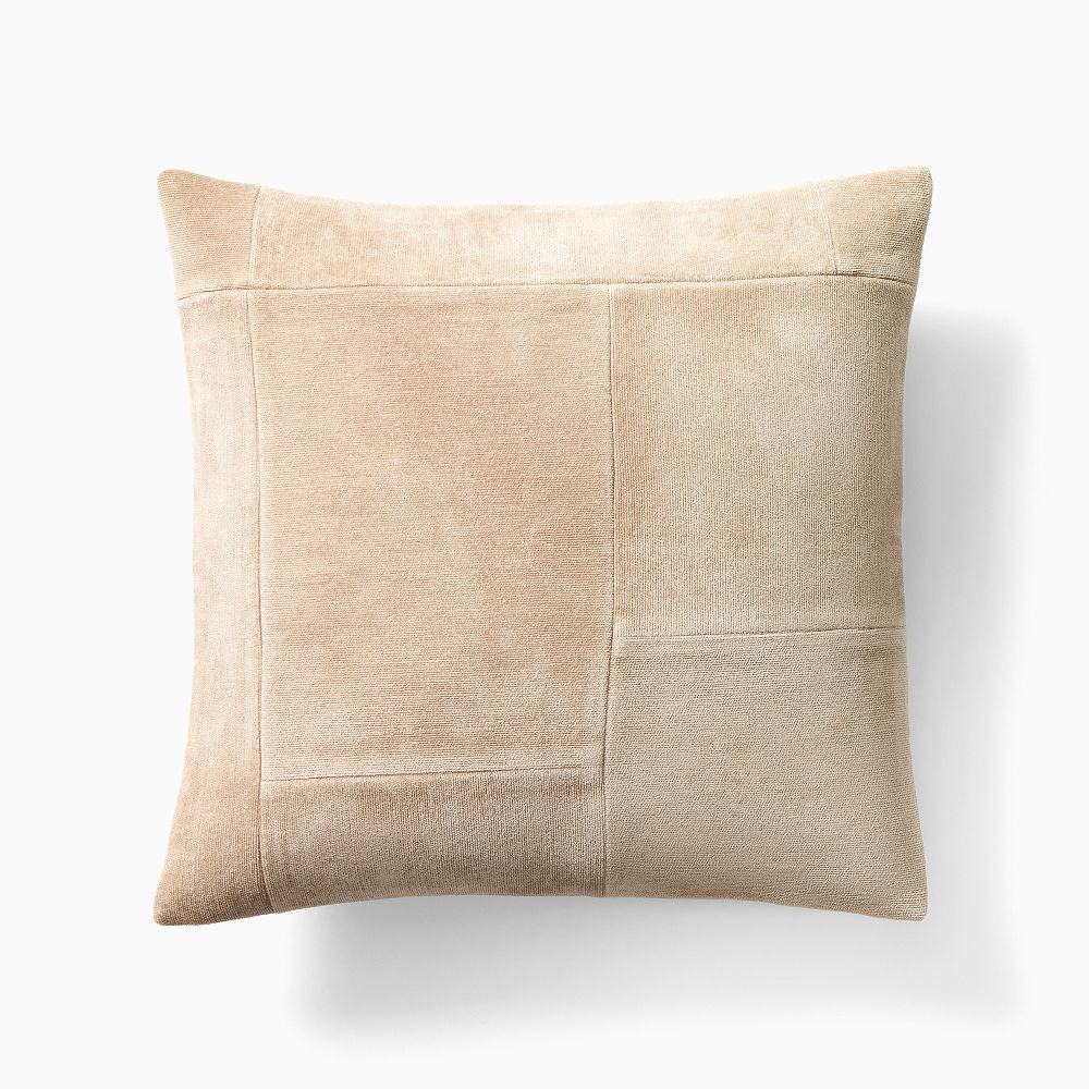 Patchwork Chenille Pillow Cover | West Elm (US)