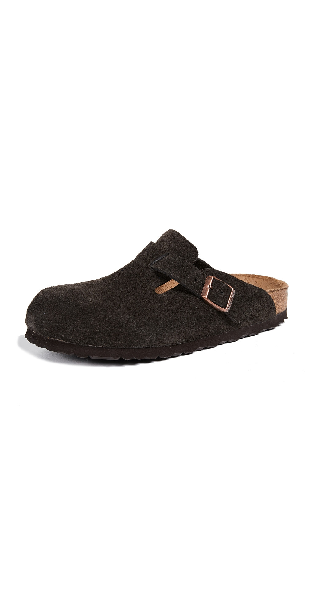 Birkenstock Boston Soft Footbed Clogs - Narrow Mocha 36 | Shopbop