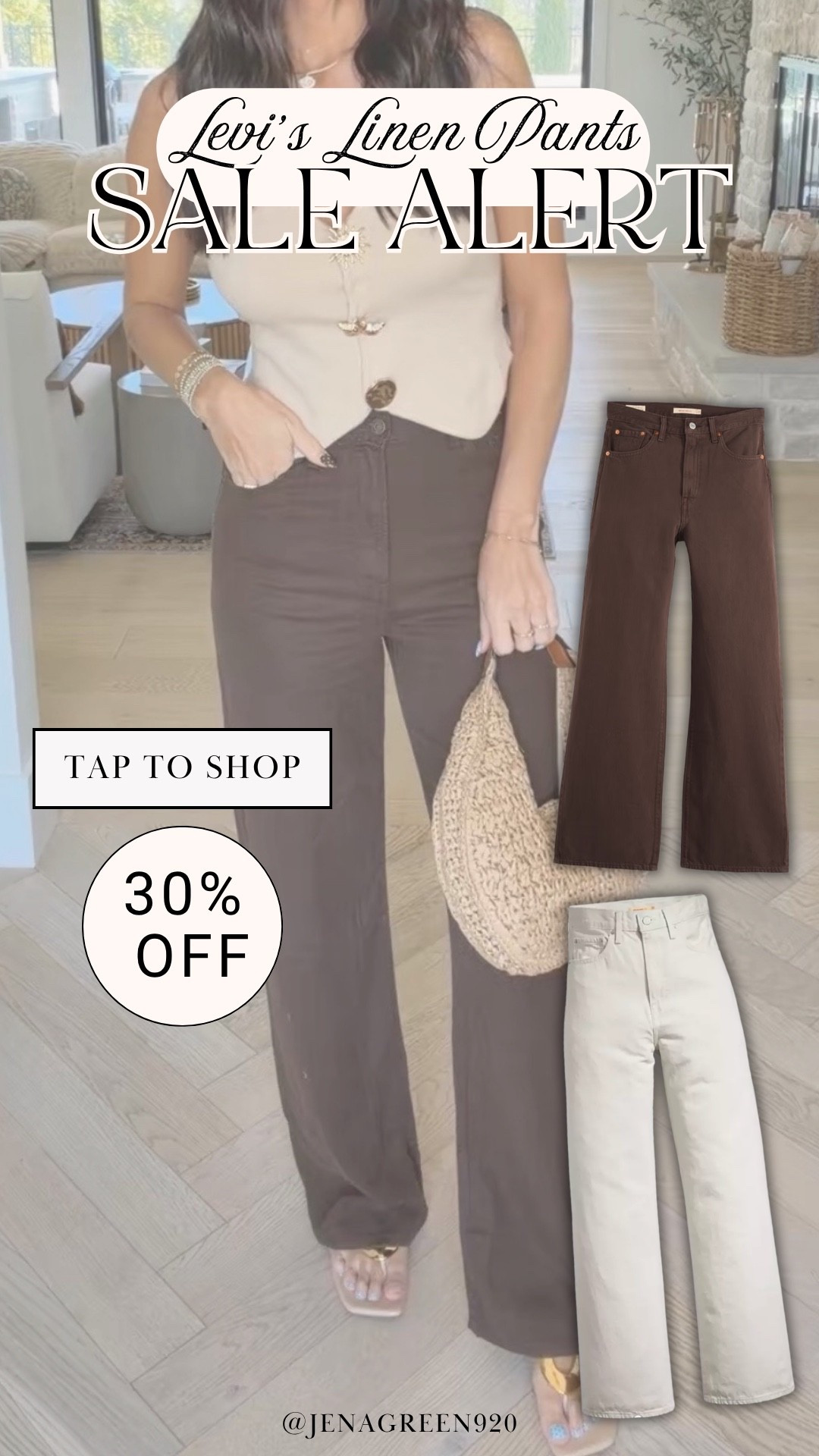 Levi’s Linen Pants | Levi’s Sale | Spring Outfit | Wide Leg Pants 

#LTKSaleAlert #LTKootd #LTKSeasonal