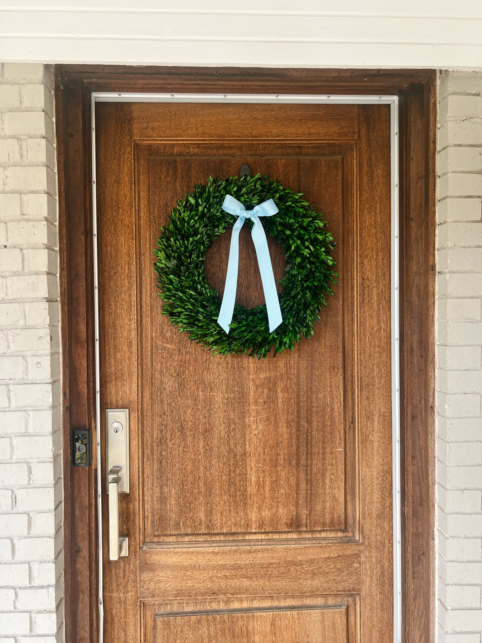New Boxwood Wreath for under $50. 

#LTKhome #LTKfindsunder50