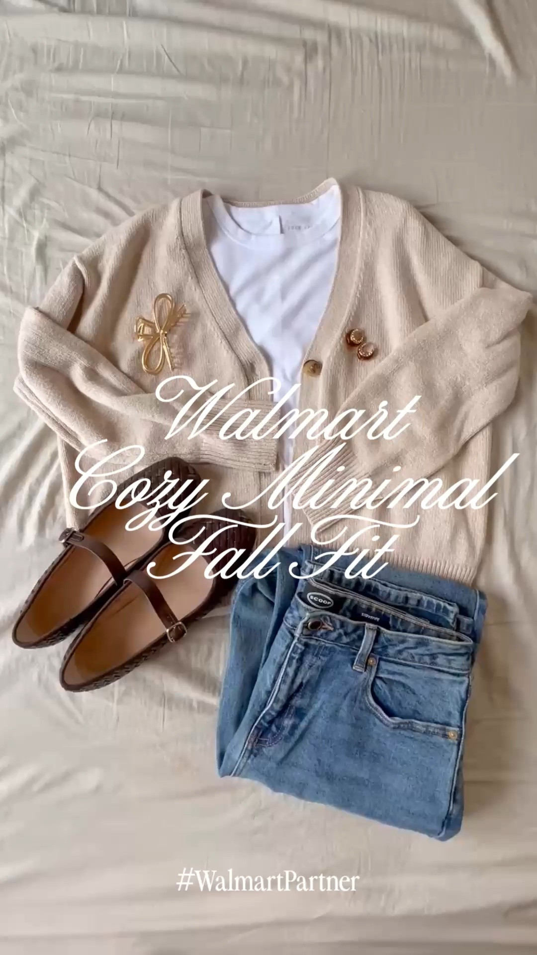 This post is sponsored by @Walmart. #WalmartPartner
Check out this cozy minimal fall fit I got on @Walmart! The cardigan is so cozy, and I’m obsessed with the shoes and the button on the jeans! The details are gorgeous, and I can’t wait to wear this on repeat!

#LTKMidsize #LTKSeasonal #LTKootd