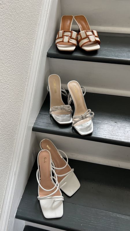 Spring shoe line up! 
Wedding guest sandals
Spring sandals 


#LTKfindsunder50 #LTKshoecrush #LTKstyletip