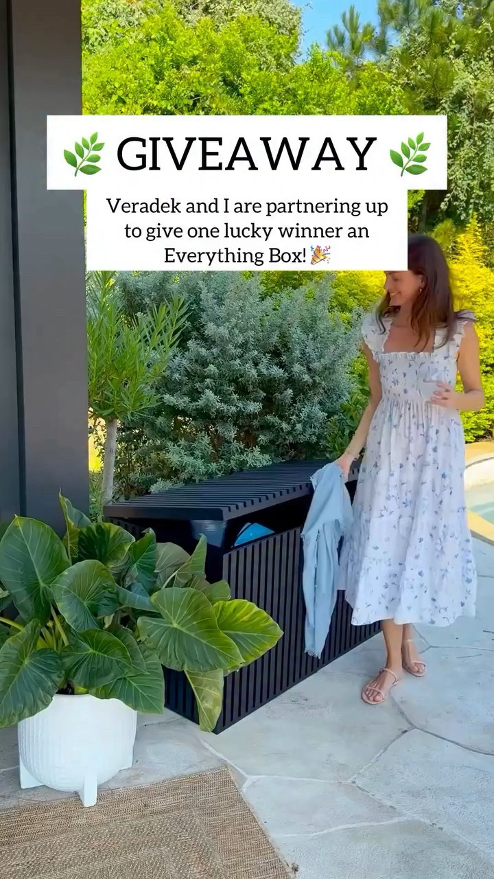 🌿 GIVEAWAY TIME! 🌿

Veradek and I are gifting ONE winner an Everything Box — perfect for keeping your gardening supplies organized, dry, and out of sight. 🪴

HOW TO ENTER:
✔️ Follow @jacquelyngrows & @veradek
✔️ Like & share this post with a friend
✔️ Tag friends in the comments (more tags = more chances to win)

📅 Winner announced Saturday, March 14.

Good luck! 🌱

#plantlover #houseplants #plantcommunity #veradek #gardeninglife