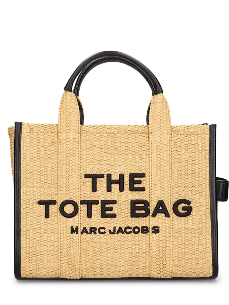 The Medium Tote raffia tote bag | Luisaviaroma