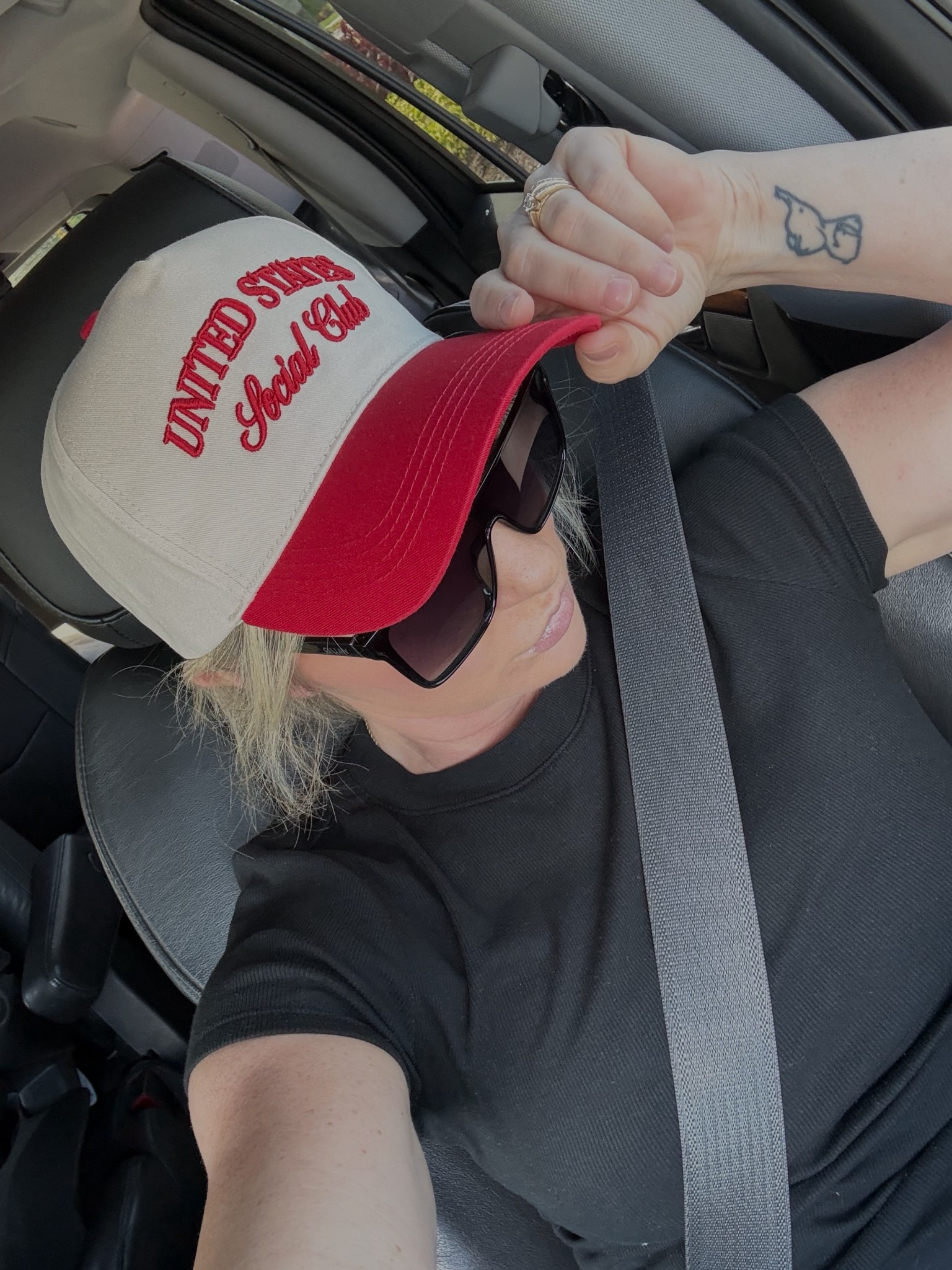 Can’t go wrong with a trucker hat! Love this one! I found it for under $10 at Altar’d State! Check your local store if you have one! ❤️



#truckerhat #baseballcap #momstyle #momlife #casualstyle #runningerrands 

#LTKootd #LTKmomlife