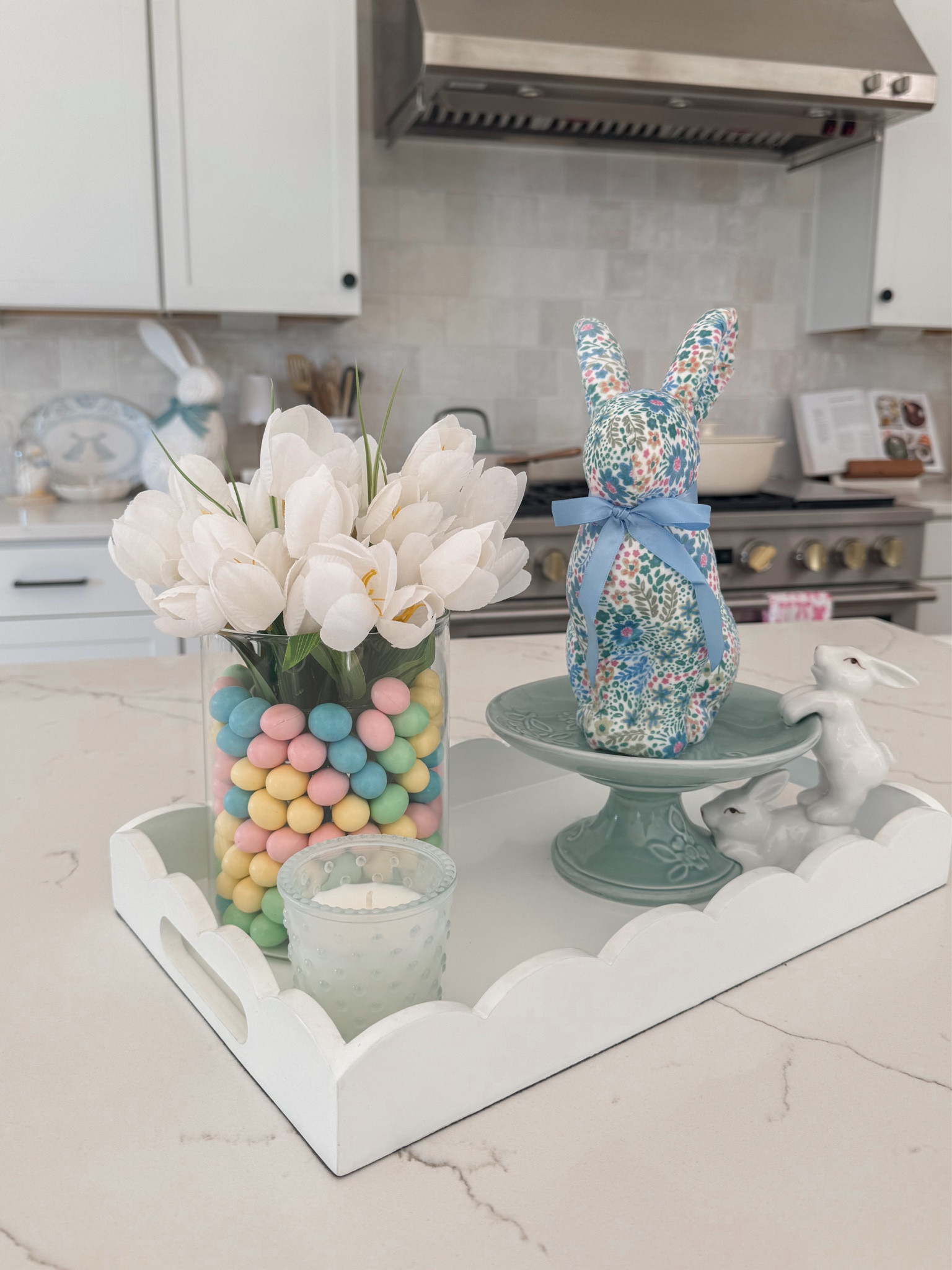 Easter kitchen island decor, spring decor, home decor, kitchen decor 

#LTKHome #LTKSeasonal