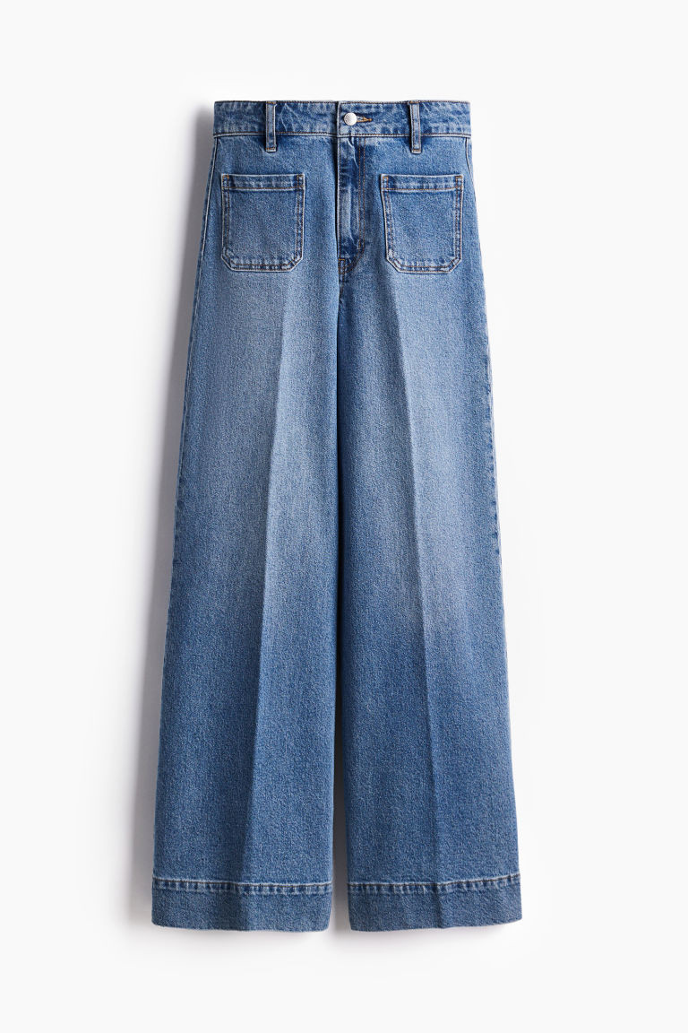 Wide High Jeans | H&M (US + CA)