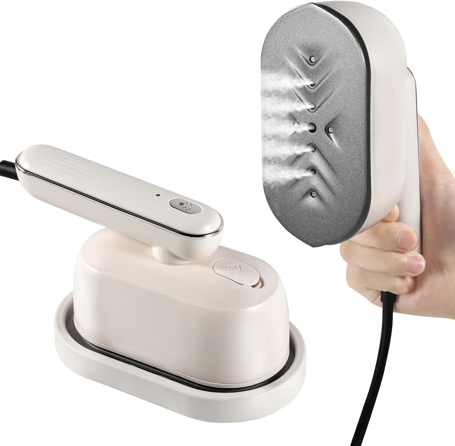 WEIFUTCH Steamer for Clothes, 1000W Travel Steamer Iron for Clothes, 90° Rotatable Clothes Steam... | Amazon (US)