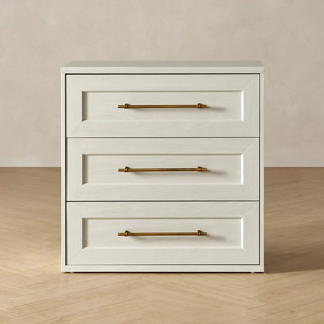 Mopio Blake 3 Drawer Dresser for Bedroom, Small Dresser & Chest of Drawers, Wood Dresser Organize... | Walmart (US)