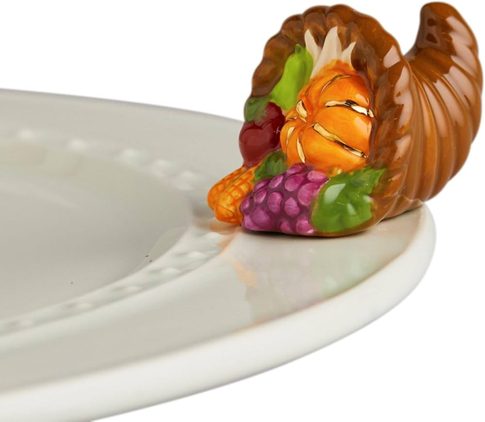 Nora Fleming Autumn's Bounty - Hand-Painted Ceramic Thanksgiving Decor - Fall Minis for The Home ... | Amazon (US)