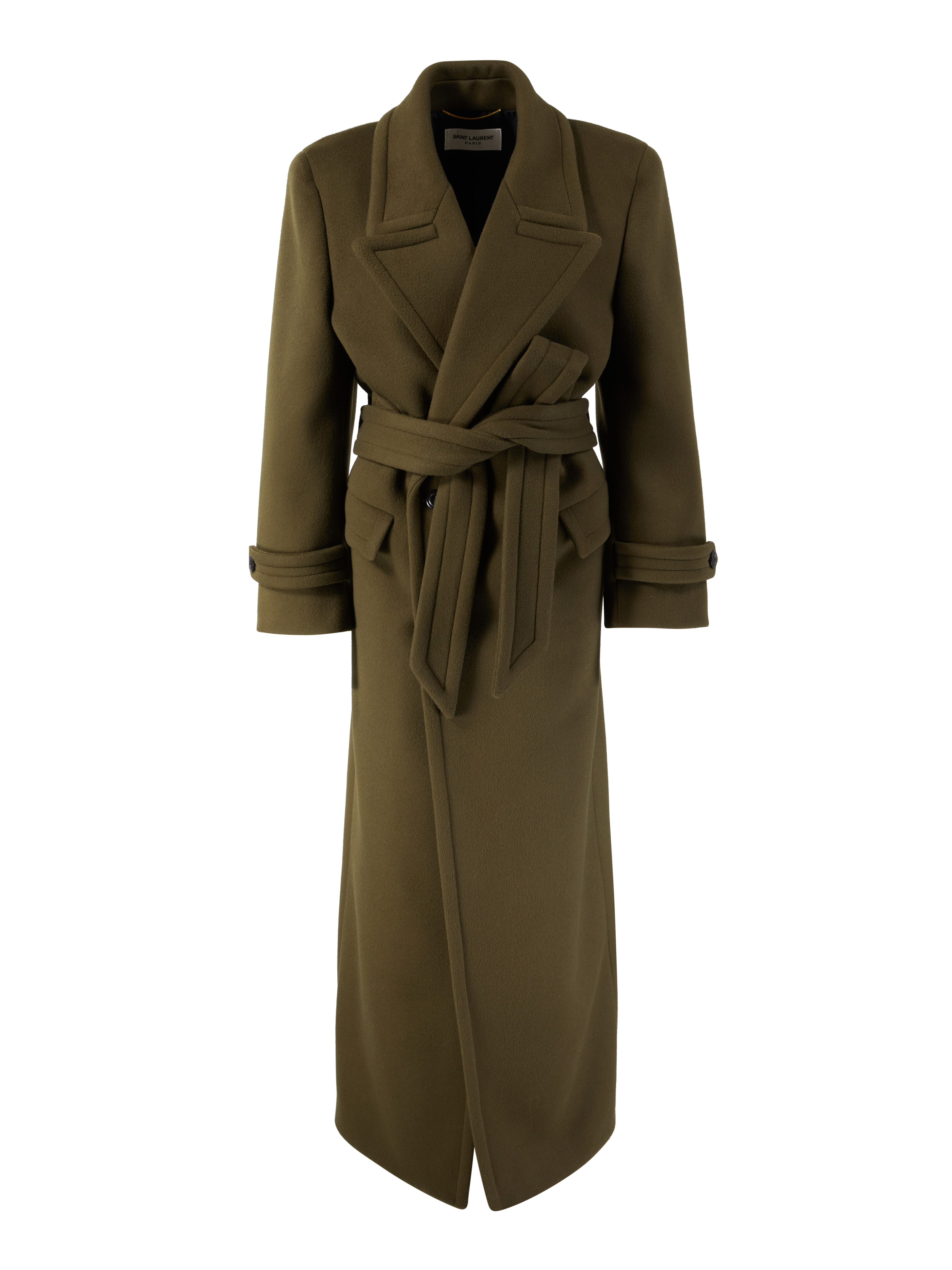 Oversize Wollmantel Khaki | 38 | 2100006340891 | Unger-Fashion.com