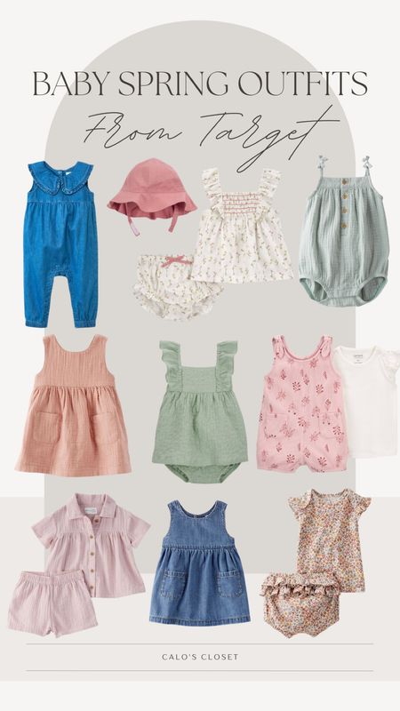 The cutest baby girl spring outfits from Target! #springoutfit #babygirl 

#LTKSeasonal #LTKbaby