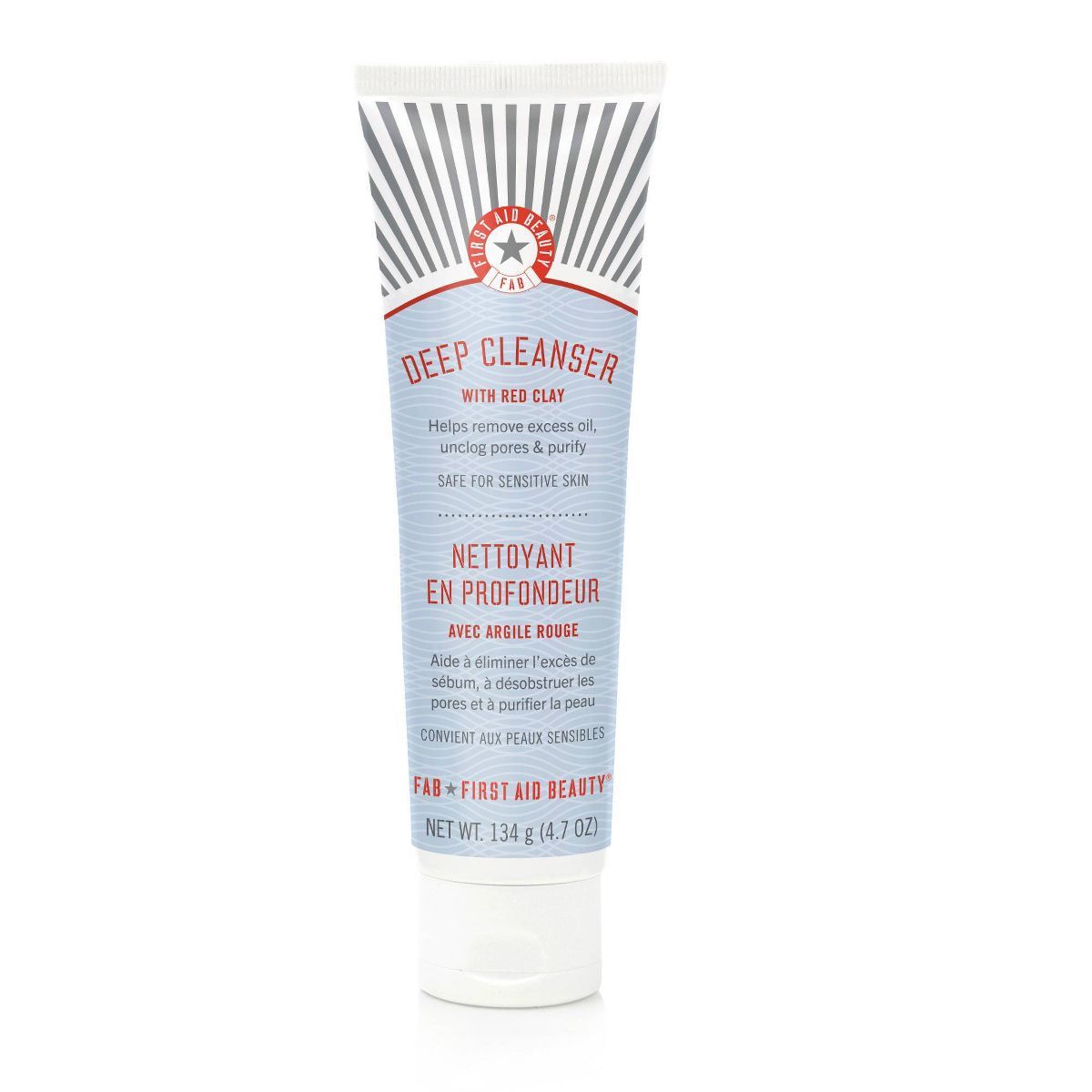 FIRST AID BEAUTY Pure Skin Deep Cleanser with Red Clay - 4.7oz - Ulta Beauty | Target