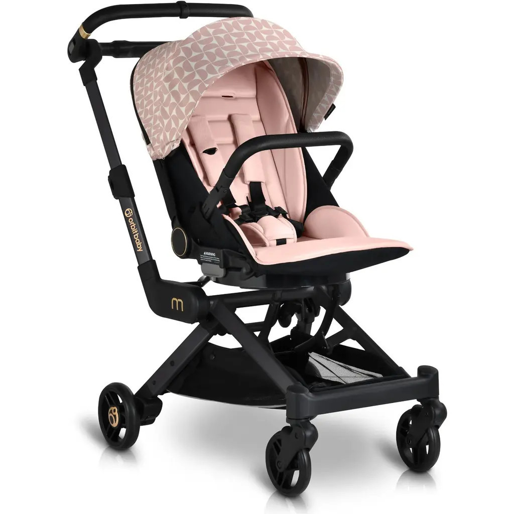 orbit baby® M+ Stroller in Blush/Black at Nordstrom | Nordstrom