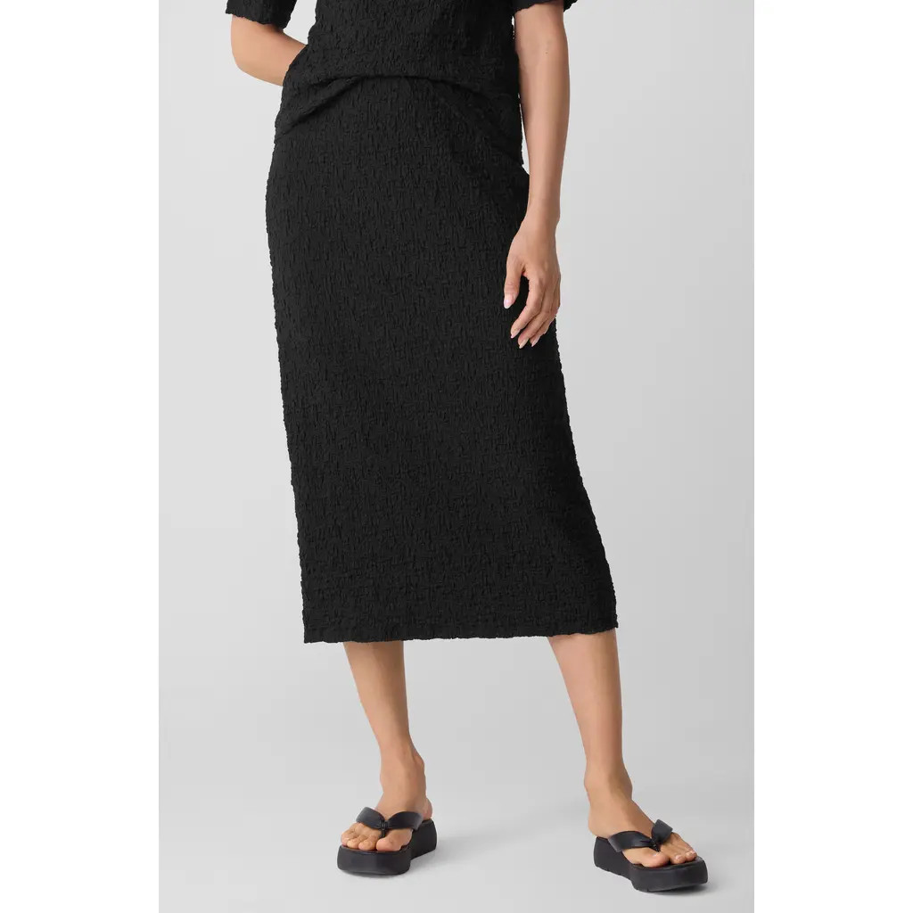 Eileen Fisher Knit Pencil Skirt in Black at Nordstrom Rack, Size Petite P | Nordstrom Rack