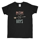 FUNNY WOMENS ARROW MOM OF BOYS SHIRT… T-Shirt | Amazon (US)