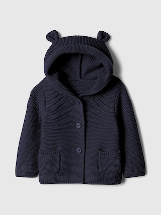 Baby Bear Garter Cardigan | Gap Factory