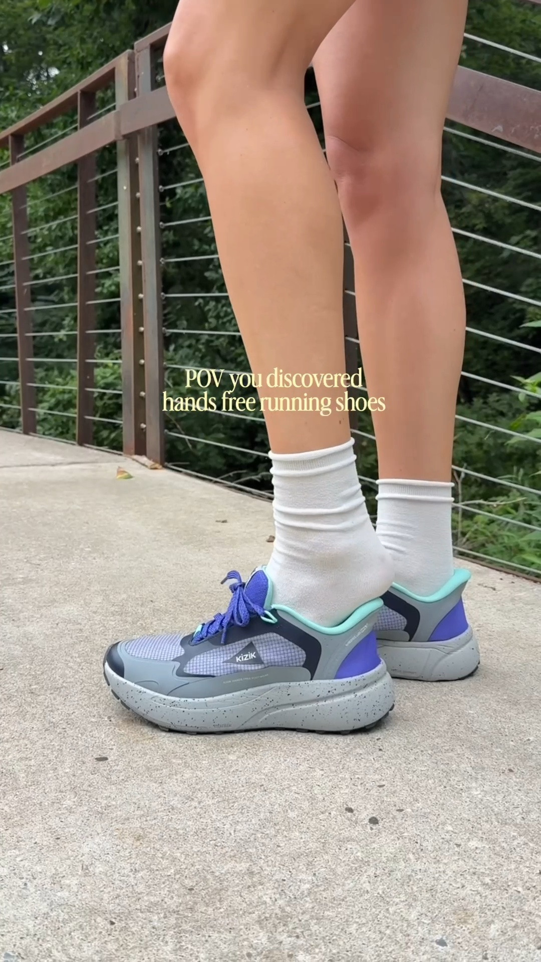 Just stepped up my running game with @Kizik new trail running shoes! So comfy and TTS. Wearing a 9.5. #kizikpartner 

Use code VAFA15 at checkout 🫶🏻

#LTKActive #LTKfitnessgoals #LTKmomlife