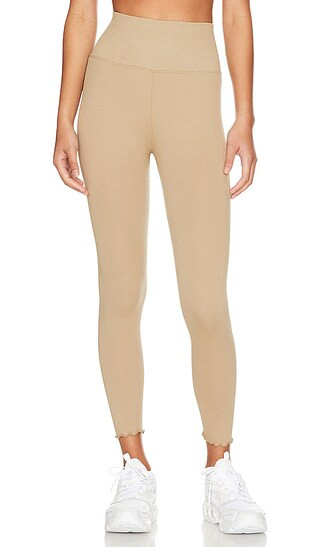 Love Sculpt Ruffle Legging in Desert | Revolve Clothing (Global)