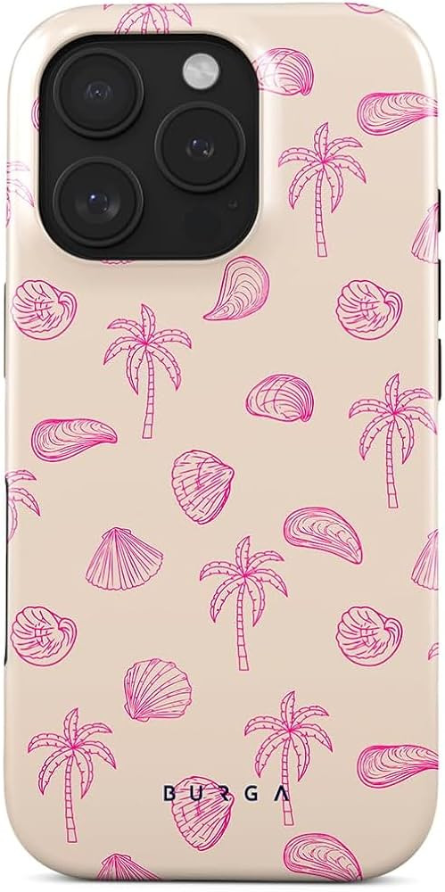 BURGA Phone Case for iPhone 16 Pro Max - Cute, Trendy, Aesthetic, Pattern Phone Cover, Hard Shell... | Amazon (US)