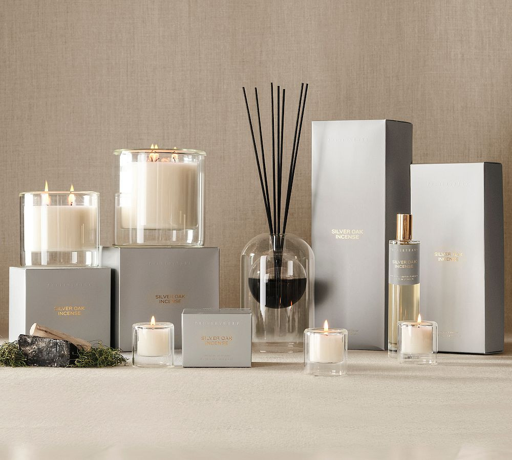 Silver Oak Incense Candle | Pottery Barn (US)