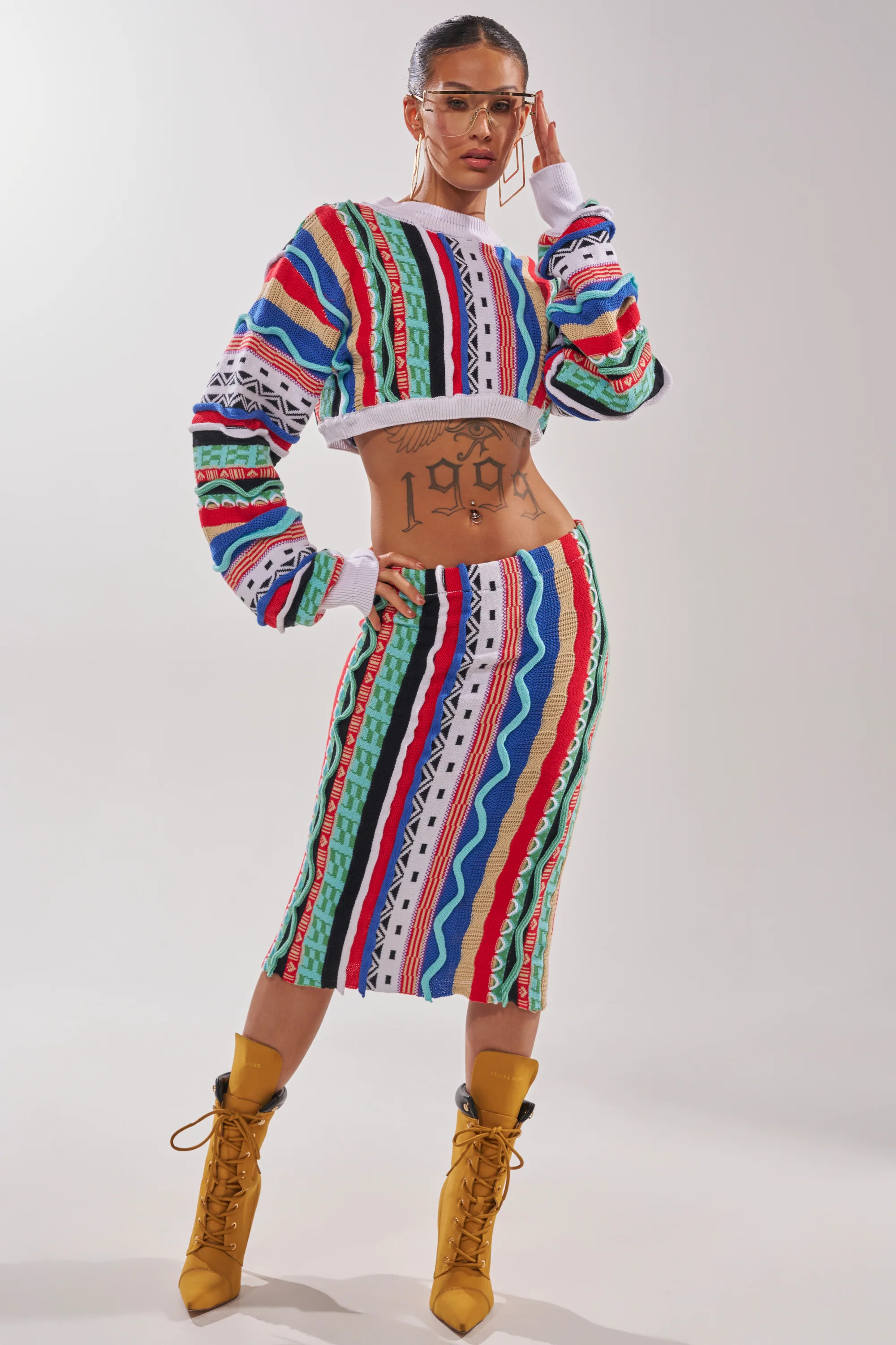 FEELING THE VIBES MAXI SKIRT | AKIRA