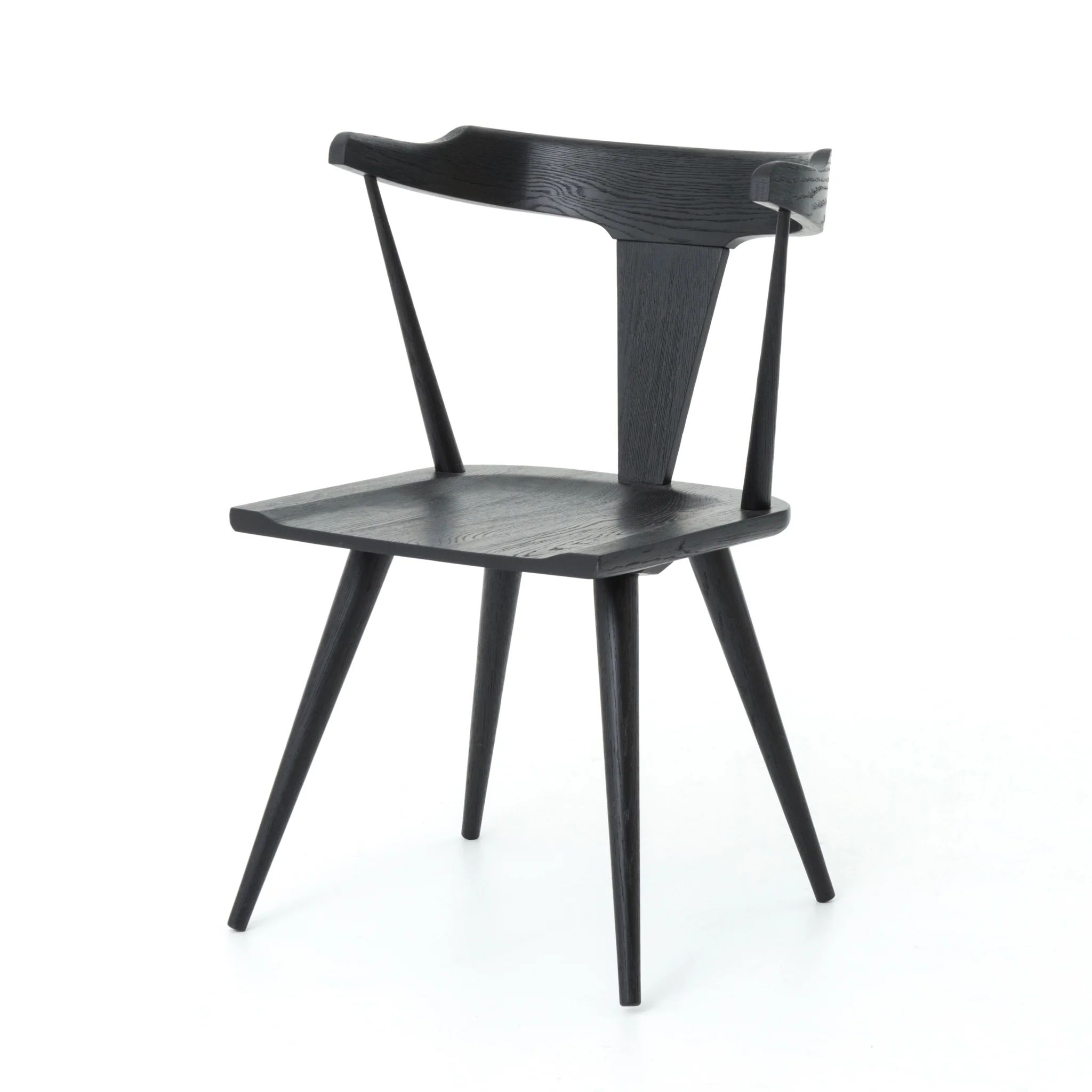 Ripley Dining Chair in Black Oak | Burke Decor