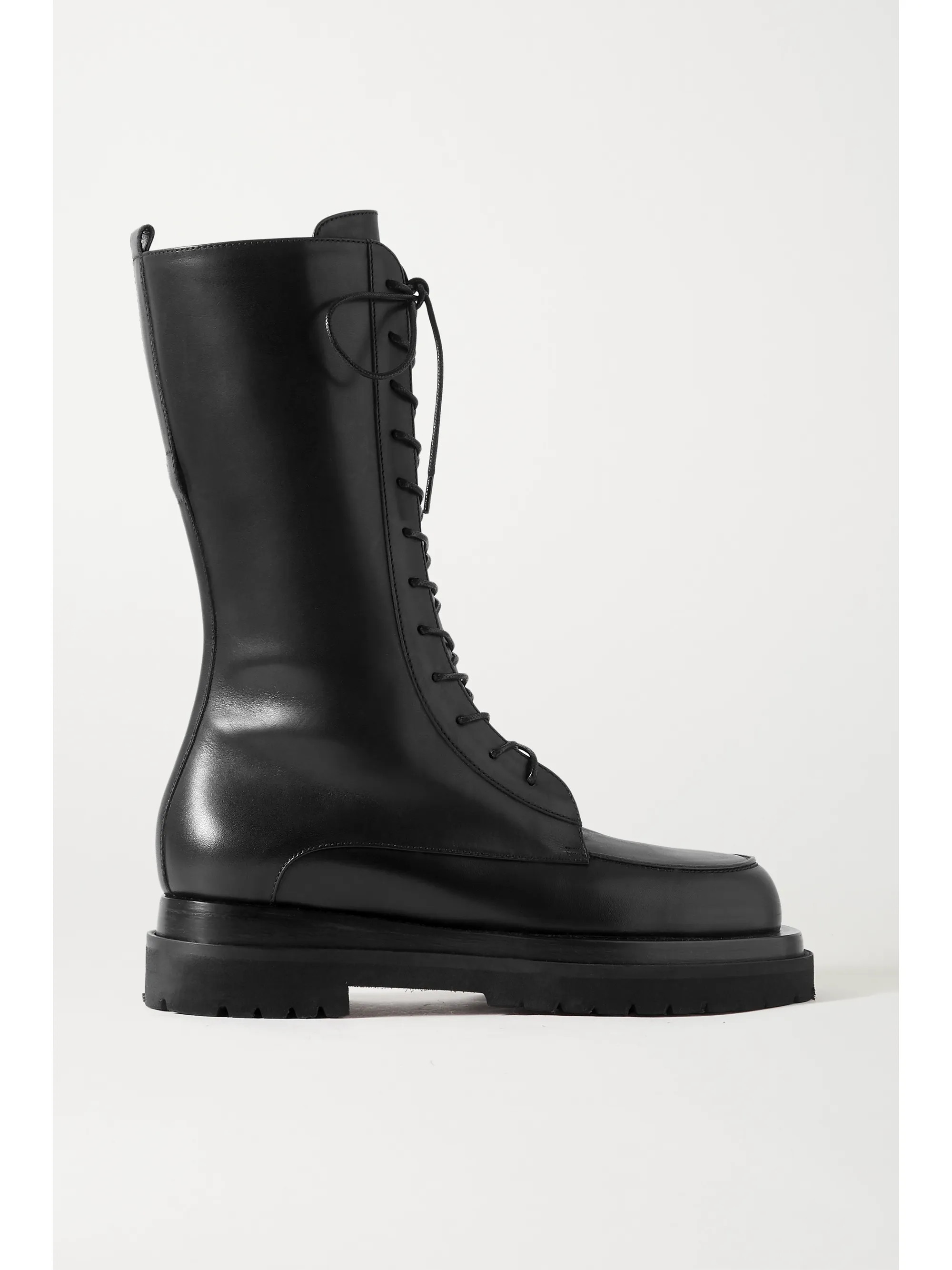 Black Leather boots | Magda Butrym | NET-A-PORTER | NET-A-PORTER (UK & EU)