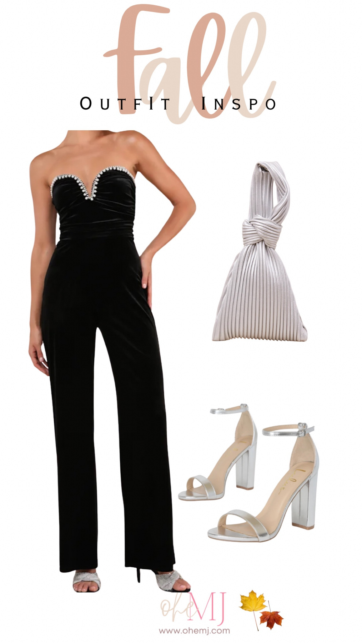 Fall party fit!
#jumpsuit
#silveraccesories


#LTKStyleTip #LTKSeasonal #LTKHoliday