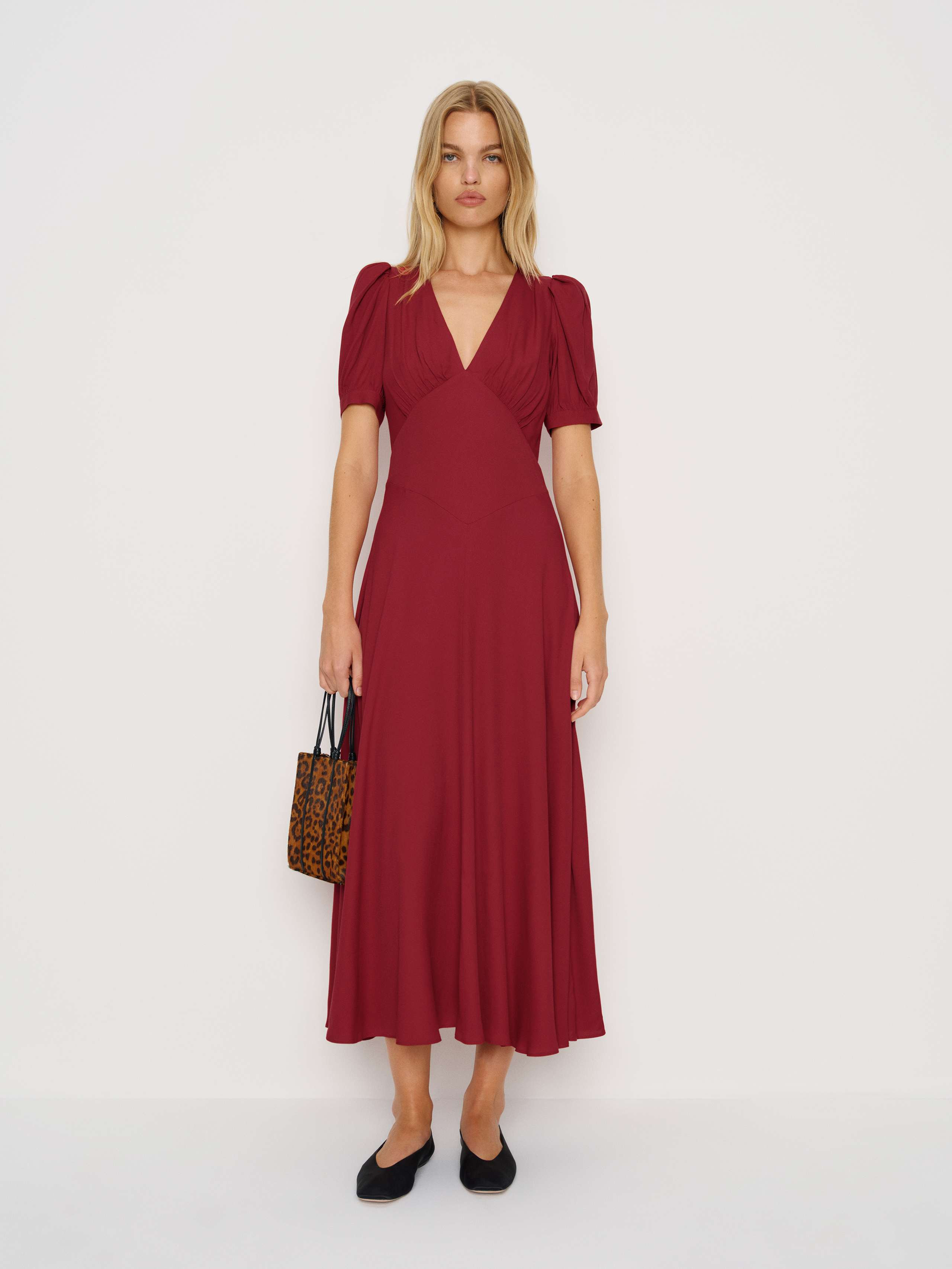 Reformation Naira Dress Red 8 | Reformation (Global)
